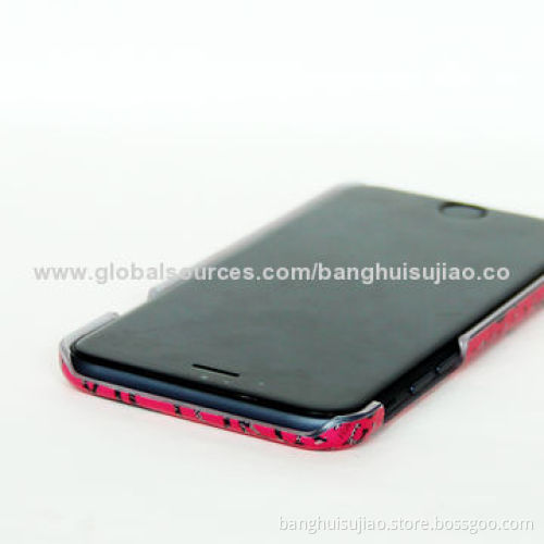 New Simple Style PU Case for iPhone 6, OEM Services and Logo Printing Ways Welcomed